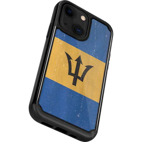 Barbados Flag Distressed iPhone 13 Cargo Case